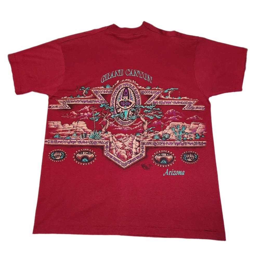 VTG 1994 Grand Canyon T Shirt XL Creative Spirit Wraparound Single Stitch USA - Picture 5 of 10